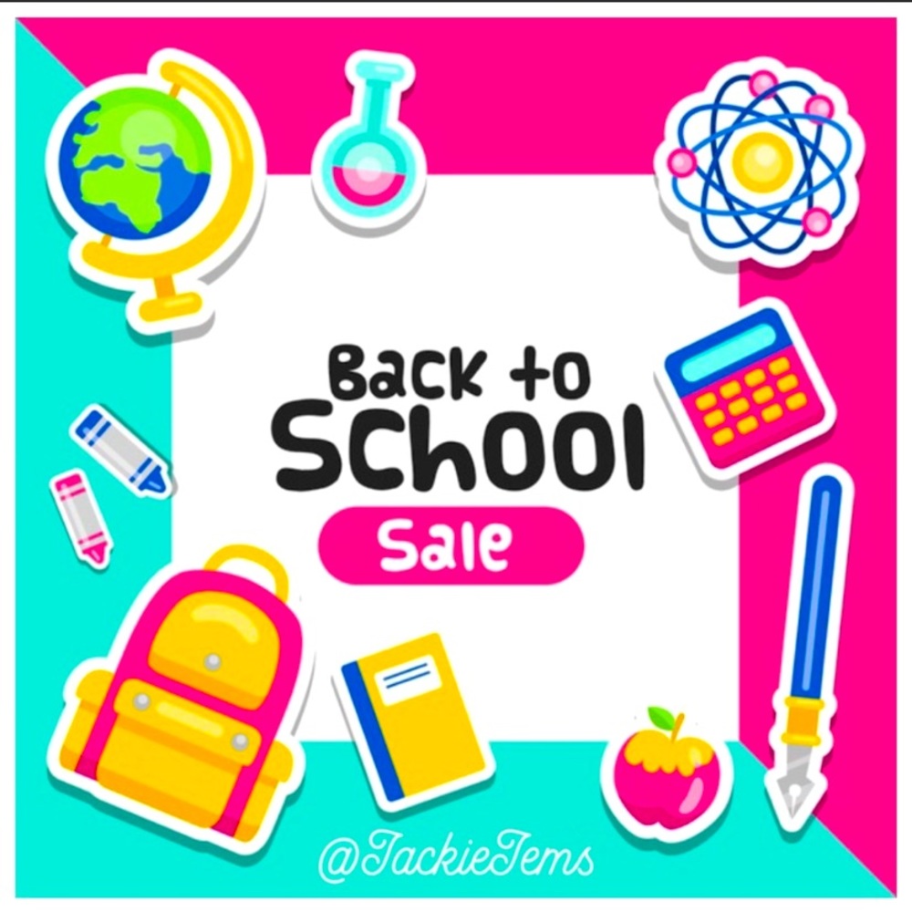 Back to School Sale!!! 🏫 📚 🎒  Books Shoes Backpacks Educational Toys Clothes